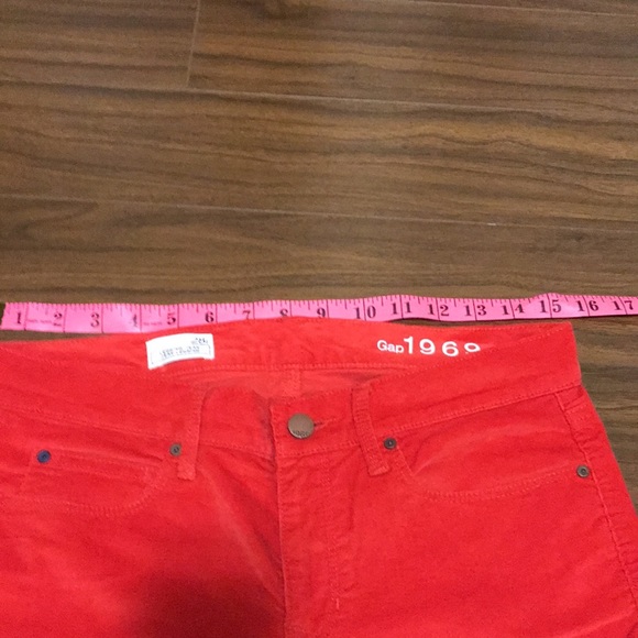 NWT Gap Legging Jean burnt orange corduroy - Picture 6 of 9